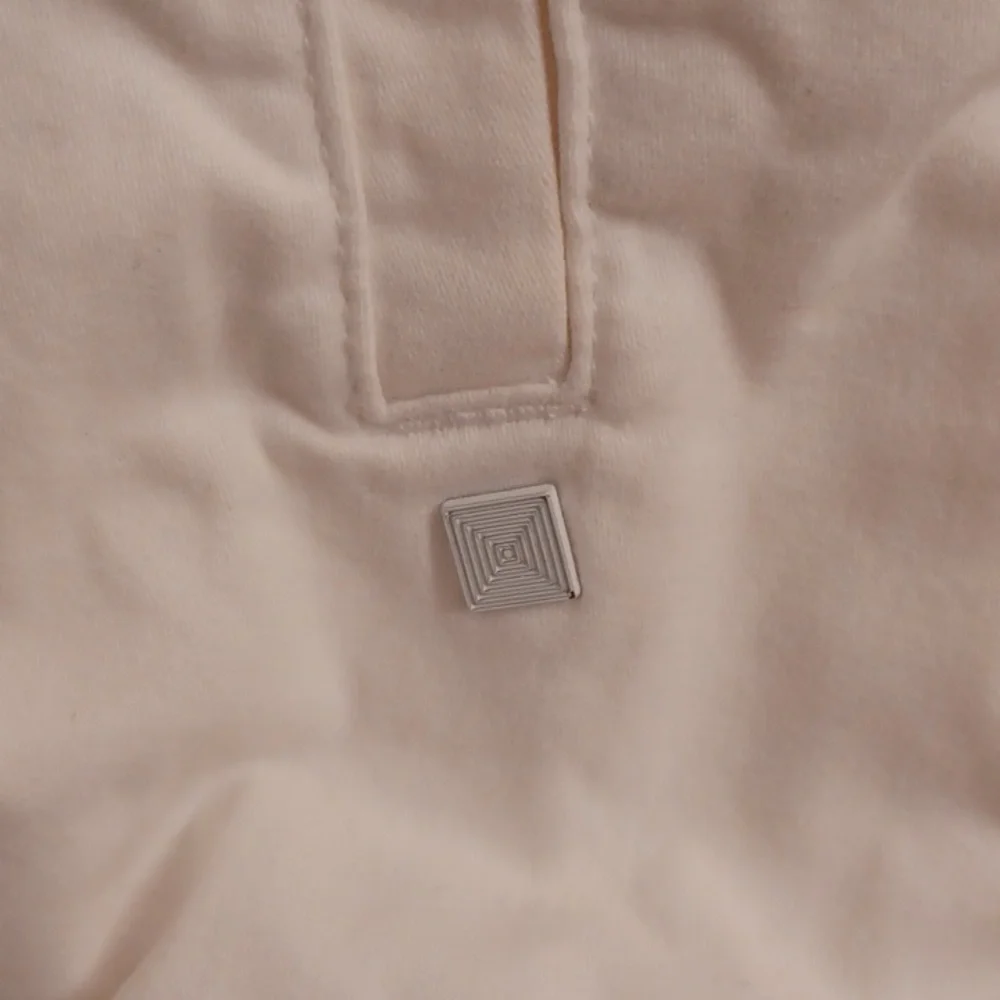 Soft White Button-Front Jacket - Picture 5 of 7